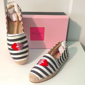 Kate Spade NIB 7.5 Gimlet Espadrilles